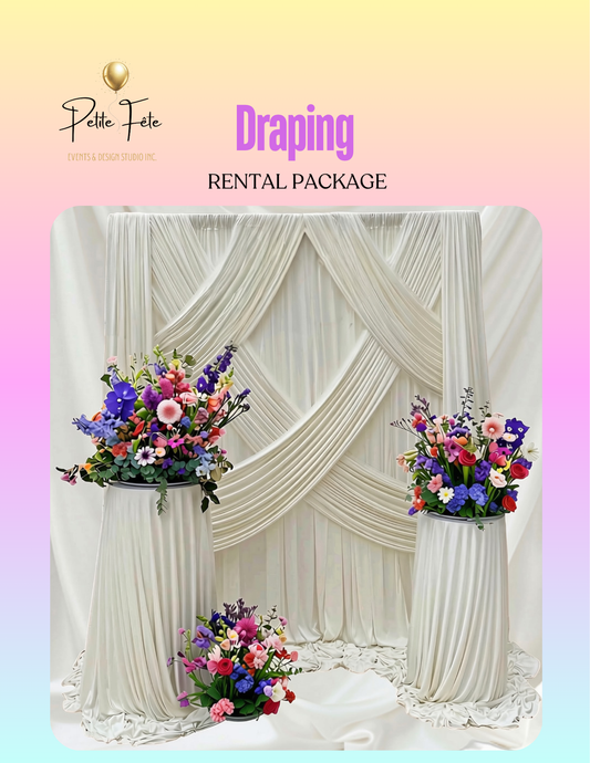 Basic Draping Rental Package
