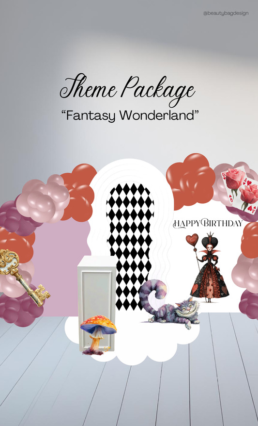 "Fantasy Wonderland" Theme RENTAL Package