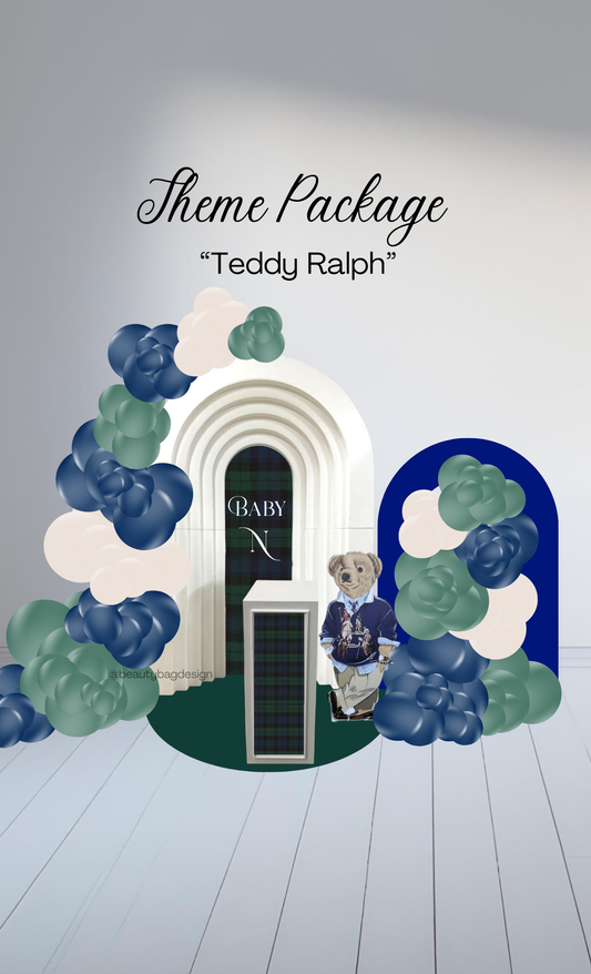"Teddy Ralph" Theme RENTAL Package