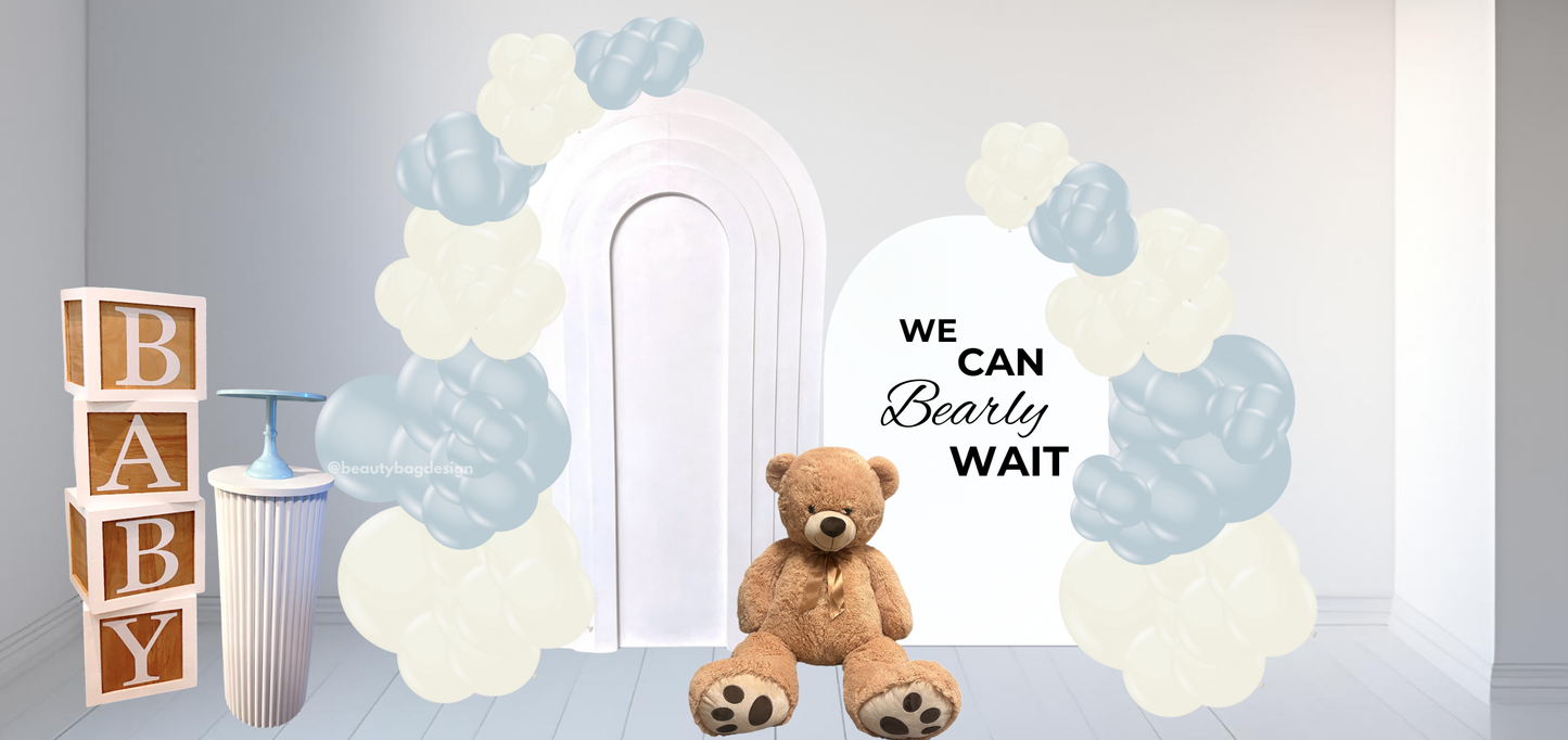 "We Can Bearly Wait" Theme RENTAL Package